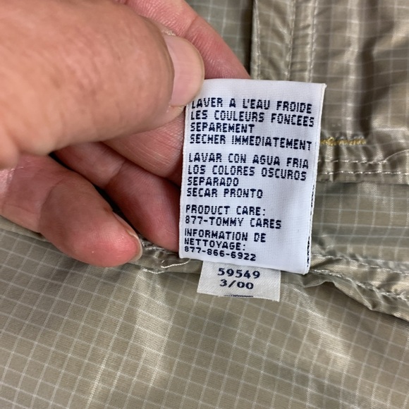 Tommy Hilfiger gold zip up vest size small - Picture 8 of 8